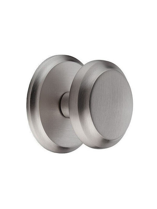 Viobrass Knopf Vordertür Αrt.50 Nickel Matte
