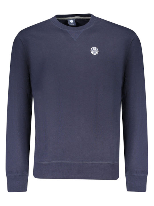 North Sails Sweatshirt with Hood Dark Blue