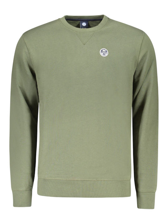 North Sails Sweatshirt with Hood Green