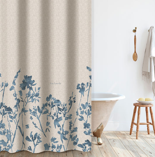 Guy Laroche Romance Shower Curtain 180x185cm Raf