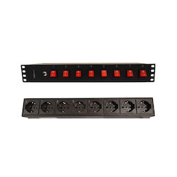 Techly NET-PRA-TEH-032 Πολύπριζο Rack