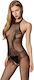Roza Sexy Women's Bodystocking Rz-911 Lace & Fishnet Design