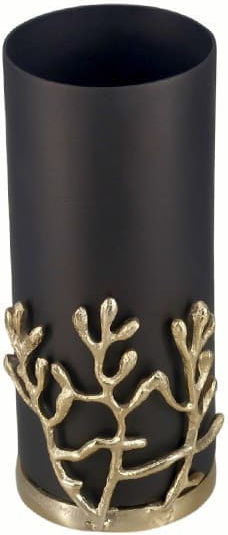 Art et Lumiere Decorative Vase Black 12.5x12.5x28cm