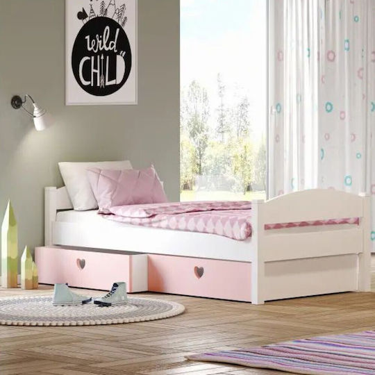 Loft Kids Bed Single with Storage Space for Mattress x