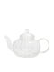 Andrea House Teapot with Filter Glass Transparent 1000ml