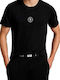T-shirt Μαύρο
