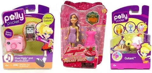 Chippo Miniatur-Spaßspielzeug Polly Pocket Mehrfach