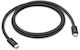 Apple Braided Thunderbolt Cable Μαύρο 1m (MDW94ZM/A)