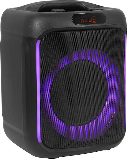 BoomToneDj CUBE200 Ηχείο Bluetooth 200W με Ραδιόφωνο Μαύρο