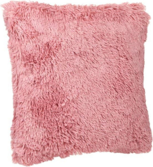 Rosa Sofa-Kissen 51x51cm