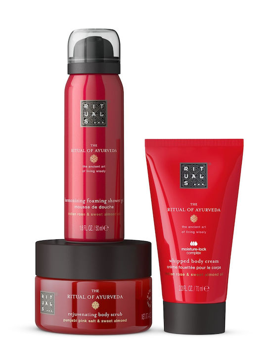 Rituals Ayurveda Probier-Set Hautpflege für Körperreinigung 3 Stück