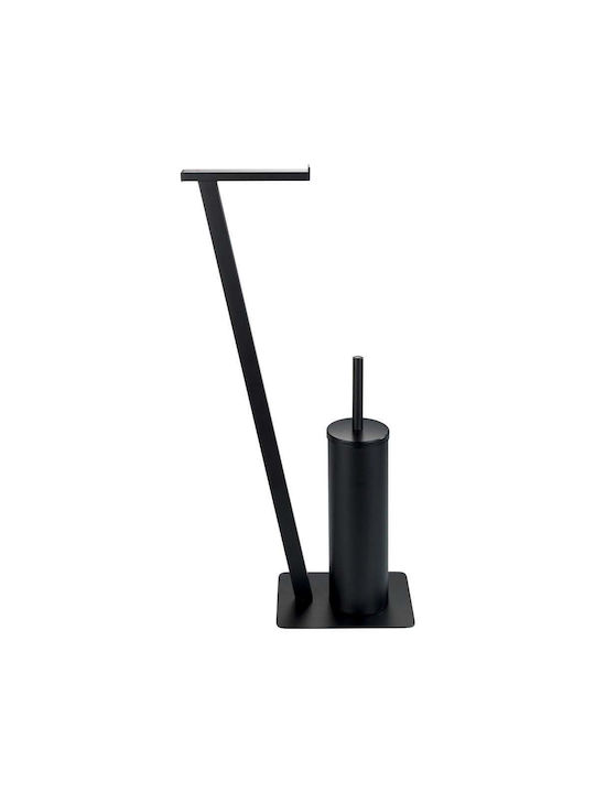 Wenko Wenko Inox Black Bathroom Accessory Set 2 Pieces