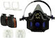 3M Maske Halbes Gesicht Secure Click Hf-802sd