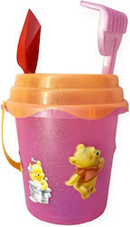 Chippo Плажни Игри Подредба 2262122-b Winnie Pooh Стикери 6 Бройки 20x16 См Розово Оранжево
