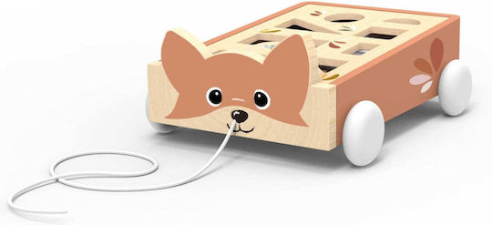 Speedy Monkey Pull-Along Toy made of Wood