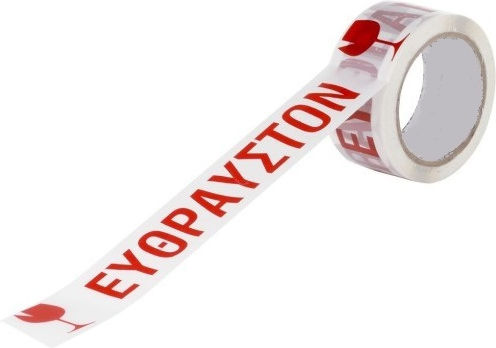 Ταινία Συσκευασίας Ευθραστον σε Κόκκινο Χρώμα