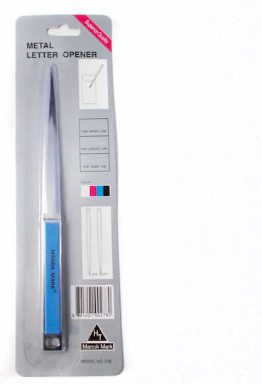 National Papierschneider Briefumschläge Metallisch Blau