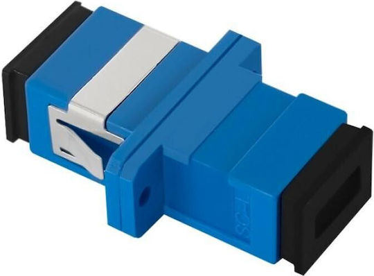 Qoltec SC UPC Light Flash Adapter Simplex Singlemode