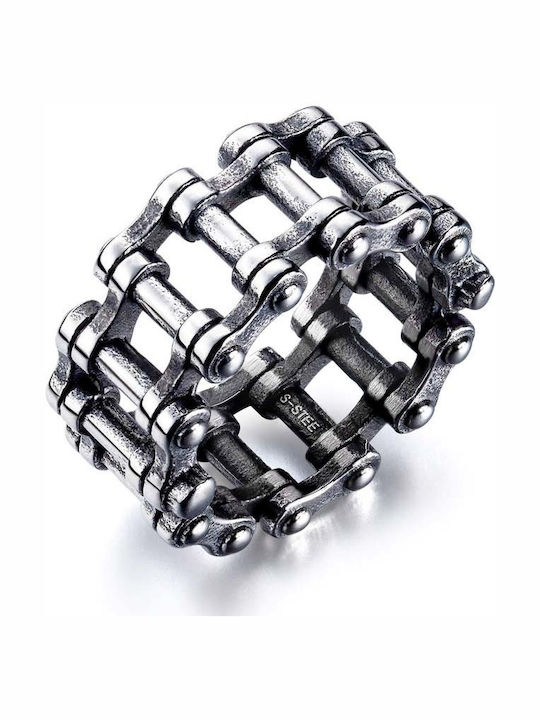 Theodora's Jewellery Inele Pentru Bărbați Din Oțel Placate cu Aur Theodora's Jewellery Inele Pentru Bărbați Din Oțel Placate cu Aur