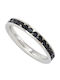 Theodora's Jewellery Γυναικείο Δαχτυλίδι Ολόβερο από Ατσάλι Επιχρυσωμένο