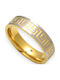 Goldjewels Мъжки Пръстен от Стомана Позлатен