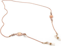 Brillenkette Rose Gold