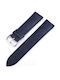 Lederriemen Marineblau 20mm