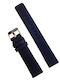 Rubber Strap Navy Blue 22mm