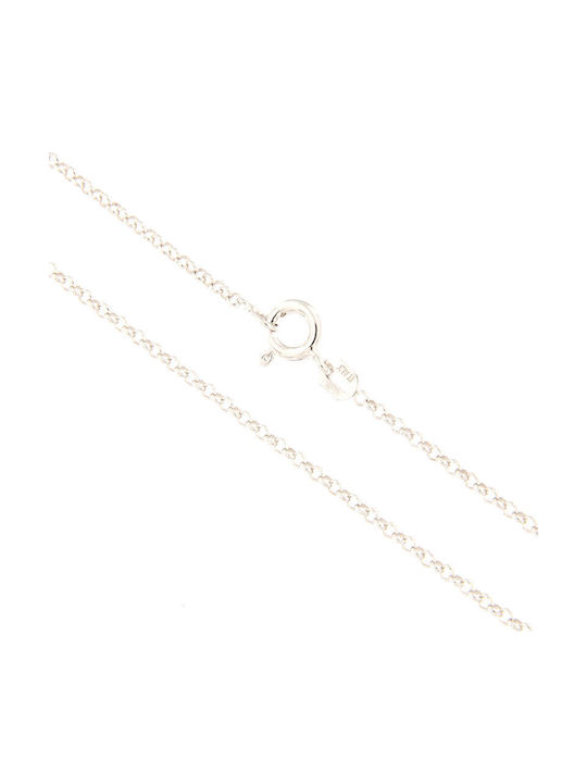 925forever Silberne Kette Nacken Dünn Dicke 1.6mm und Länge 40cm
