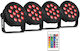 FuZZIX Moving Light LED PAR RGB