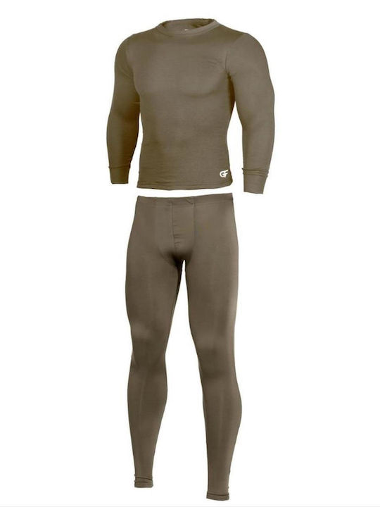 GreekForces Herren Thermo Set Grün