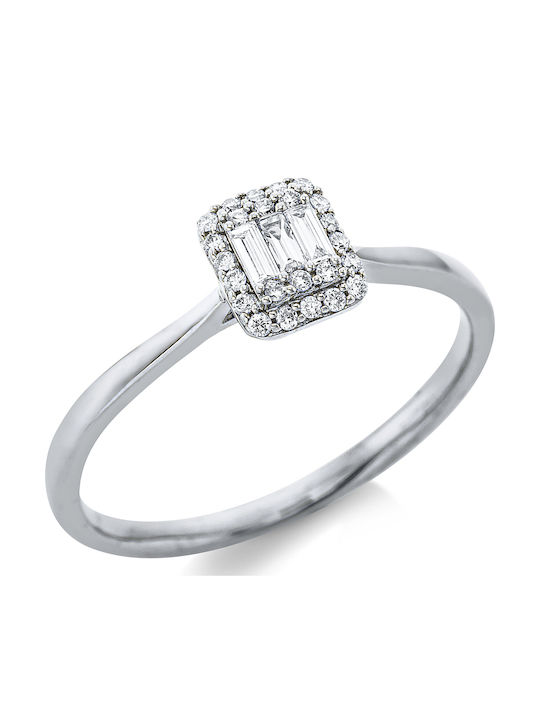 Diamond Group Single Stone with Diamond