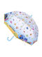 Woomax Umbrelă pentru copii Baston transparentă cu diametrul de 45cm.