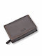 Small Leather Women's Wallet Classic Brown