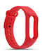 Strap Silicone with Pin Red (Mi Band 2)