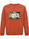 Sweatshirt Unisex Organic "woke Up Like This Birth Venus By Sandro Botticelli" Sweet Orange