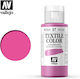 Textile Color Acrylic Paint Vallejo 60ml Bengali Rose 40027