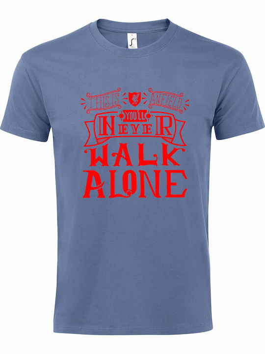 Unisex T-shirt This Is Anfield You Never Walk A...