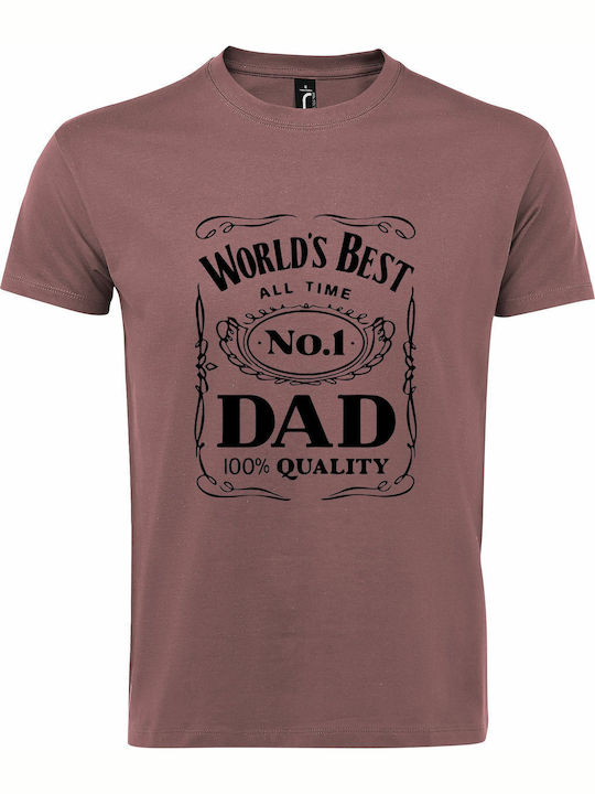 T-shirt Unisex " World's Best Dad 100% Quality ...