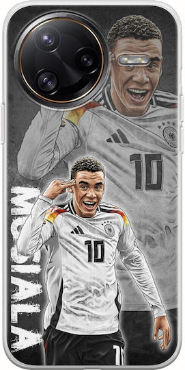 Euro 2024 Jamal Musiala Xiaomi Poco F7 Ultra 5g Гъвкав TPU Прозрачен Силикон