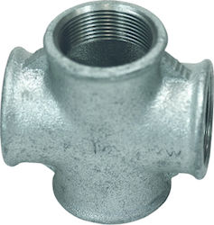 Verzinkter Kreuzfitting 1/2''