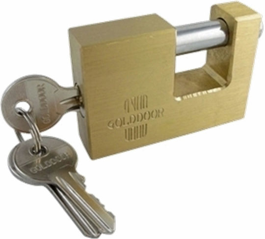 Golddoor Ορειχάλκινο Λουκέτο Τάκου με Κλειδί 70mm