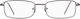 Herren Lesebrille +2.50 in Silber Farbe #D-GUNMETAL-ACQUA+2.50