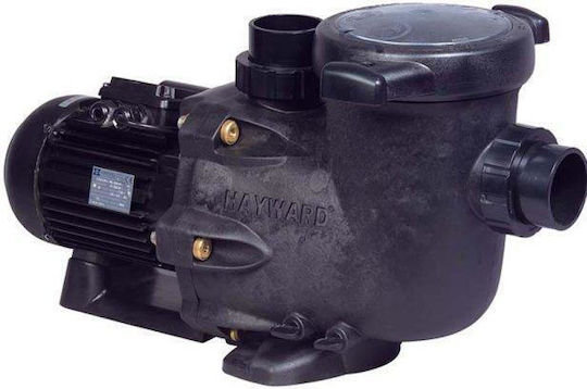 Hayward Poolpumpe Tristar Einphasig mit Leistung 2hp und Maximaler Wasserdurchfluss 28000 Liter/Stunde