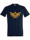 Unisex T-Shirt "Legend Zelda Hyrulian Crest" Französische Marine