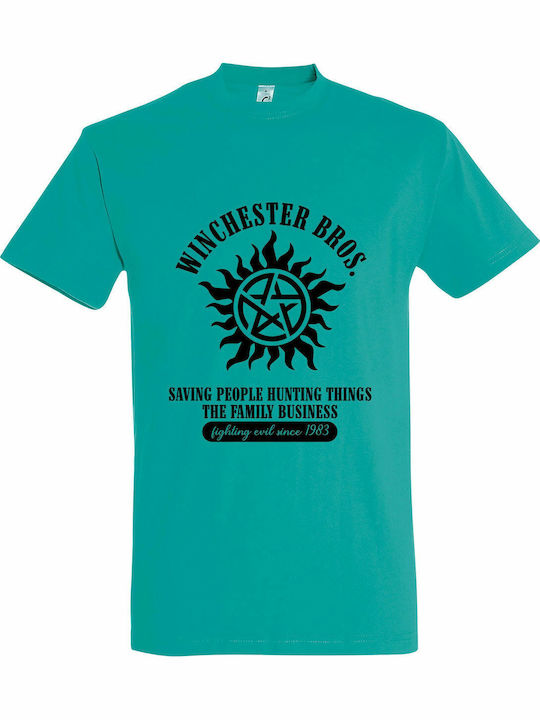 T-shirt Унисекс "Supernatural Winchester Bros" ...