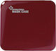 Antibacterial Mask Case Burgundy