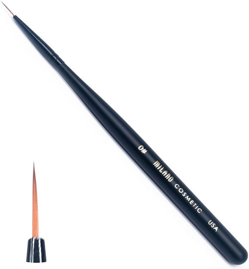 Nail Art Brush Milano Νο.0 Φυσική Τρίχα