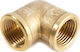 Weiblicher Messing Rohrbogenarmatur 1"