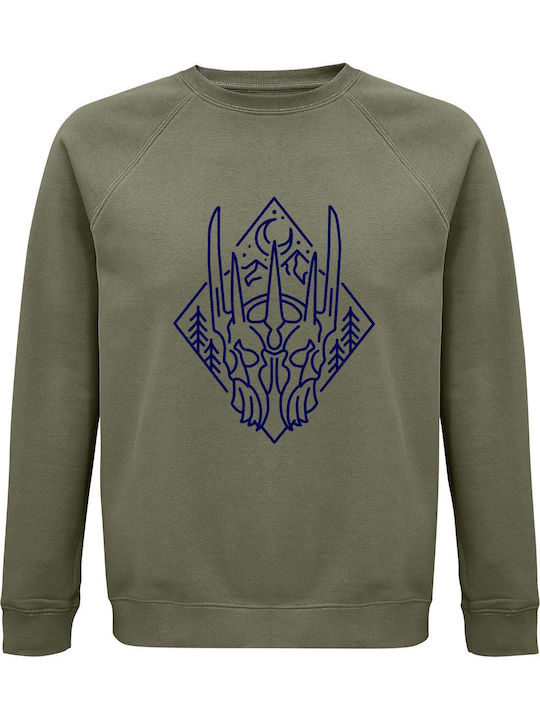 Sweatshirt Unisex Organic " Sauron Mordor Middl...